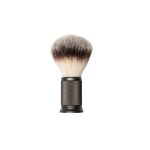 Depot Accessories No. 734 Vintage Artificial Fiber Face Shaving Brush Anthracite Metal