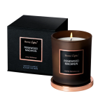 Home Lights Rosewood & Macaron Scented Candle, 215 g