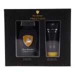 Set Tonino Lamborghini: Prestigio Eau De Toilette For Men, 75 ml + Prestigio Refreshing After-Shave Balm, 100 ml