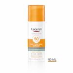 Eucerin Oil Control Dry Touch geelkreem SPF 50+ Tinted Light p&auml;ikesekaitsekreem, 50 ml
