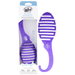 Wet Brush Shower Detangler Hairbrush Purple Glitter juuksehari m&auml;rgadele juustele