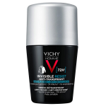 Vichy Homme Invisible Resist 72h meestele m&otilde;eldud rulldeodorant, 50 ml
