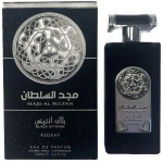Asdaaf Majd Al Sultan Black Intense EDP l&otilde;hnastatud vesi meestele, 100 ml
