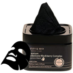 Mary & May Premium Idebenone Blackberry Complex Essence Mask lehtmask, 20 tk.