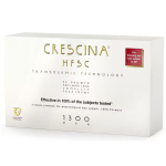Labo Crescina Transdermic HFSC 1300 For Growth Stimulation Ampoules Treatment Serum For Scalp For Men 10 +10 tk 3.5 ml