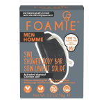Foamie 3 in 1 Shower Body Bar For Men Tume, aktiivs&ouml;ega