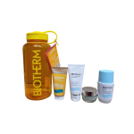 Set Biotherm: Lait Corporel Anti-Dryness Body Milk, 50 ml + Waterlover Anti-Aging Sunscreen Cream For Face SPF 50+, 50 ml + Deo Pure 72h Protection Deodorant Roll-On For Women, 75 ml + Cera Repair Barrier Repair Cream For Face, 15 ml + Biotherm Water ...