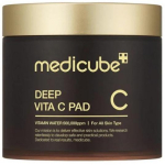 Medicube Deep Vita C Pads s&auml;ra andvad n&auml;opuhastuspadjad C-vitamiiniga, 150 g / 70 tk.