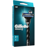 Gillette Mach3 Razor + Spare Blades habemenuga varuteradega, 3 tk