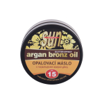 Vivaco Sun Argan Bronz Oil s&auml;deleva efektiga SPF 15 kehav&otilde;ie p&auml;evituseks s&auml;ravate osakestega, 200 ml
