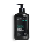Arganicare Men Cleansing Hydrating & Revitalising Fresh Body Wash Body & Hair, 400 ml