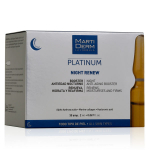 Martiderm Platinum Night Renew Ampoules taastavad &ouml;ised n&auml;oampullid, 30 tk. x 2 ml