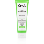 Q+A AHA Exfoliator Body Scrub Kehakoorija AHA happega, 250 ml