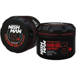 Nishman Ultra Hold Hair Gel Gum Effect juuste vormimisgeel, 300 ml