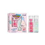 Set Rude Cosmetics: Mint Sparkle Lip Oil, 4 ml + Watermelon Sparkle Lip Oil, 4 ml