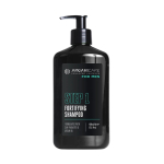 Arganicare Men Step 1 Organic Hair Shampoo Strengthening & Anti-Hair Loss, 400 ml