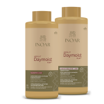 INOAR Absolut Daymoist Duo komplekt keemiliselt kahjustatud juustele, 2 x 800 ml