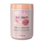 Inebrya Ice Cream Keratin taastav juuksemask keratiiniga, 1000 ml