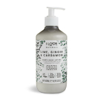 I Love Naturals Collection Vegan Moisturizing Lime Ginger & Cardamom Lotion For Hands & Body, 500 ml