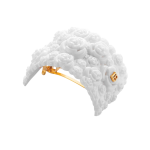 Balmain Printemps Floral Hair Clip White