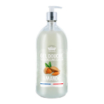 Les Petites Bains de Provence Almond Shower Gel For Sensitive Skin, 1000 ml