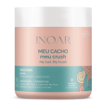 INOAR Meu Cacho, Meu Crush Mask niisutav juuksemask lokkis juustele, 500 g
