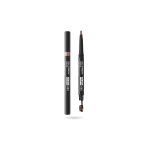 Pupa Full Paraben-Free Definer Double-Ended Eyebrow Cream Pencil & Brush 2-In-1 002 Brown 0.2 g
