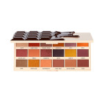 Makeup Revolution I Heart Eyeshadow Palette Caramel Nudes Chocolate 18 Shades, 18 g
