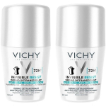 Vichy Invisible Resist Dermo-Deperspirant higistamisvastane vahend, 2 x 50 ml