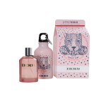 Set Ikks: Little Woman Eau De Toilette For Women, 100 ml + Little Woman GWP Glass Water Bottle Pink