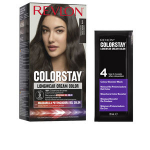 Revlon Color Stay Permanent Hair Dye 03 Darkest Brown, 165 ml