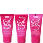 Set Umberto Giannini: Curl Jelly Hair Styling Gel Curl Definition & Frizz Control Medium Hold, 50 ml + Curl Jelly Hair Shampoo Curl Defining, 50 ml + Curl Jelly Hair Conditioner Curl Defining, 50 ml