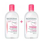Bioderma Sensibio H2O meigieemalduslahus mitsellaarvesi, 2 x 500 ml