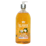 Les Petites Bains de Provence Fleur de Coton Shower Gel For Sensitive Skin, 1000 ml