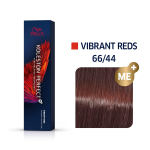 Wella Professionals Koleston Perfect Me+ Permanent Hair Dye 66/44 Dark Blonde Intense Red, 60 ml