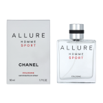 Chanel Allure Homme Sport Cologne EDT tualettvesi meestele, 50 ml