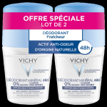 Vichy 48H mineraaldeodorant, 2 x 50 ml