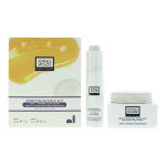 Set Erno Laszlo: Step 1 Polylactic Acid Exfoliating Cream, 25 ml + Step 2 Lactic Acid Gently Polishes Away Dullness Serum For Face, 25 ml