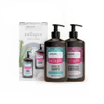 Set Arganicare: Collagen Hair Shampoo Revitalizing, 400 ml + Collagen Hair Conditioner Strengthening & Repairing, 400 ml