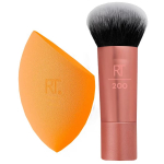 Travel Set Real Techniques: Mini Blush Brush RT200 + Miracle Makeup Sponge Orange