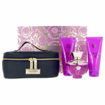Versace Pour Femme Dylan Purple komplekt naistele (EDP, 100 ml + du&scaron;igeel, 100 ml + kehakreem, 100 ml + kosmeetiline)