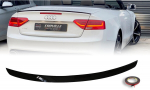 Audi A5/S5 B9 Cabrio pagasiruumi spoiler must l&auml;ikiv