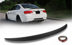 E92 M performance boot spoiler carbon look