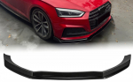 Audi A5 F5 Esistange lip spoiler must l&auml;ikiv