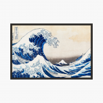 Plakat Suur Kanagawa laine, K. Hokusai