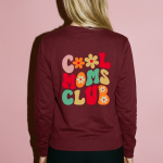 Burgundi pusa COOL MOMS CLUB
