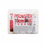 V&auml;rvirull Beorol Polyester 10cm &Oslash;6 10tk/pakendis