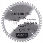 Saeketas Strend Pro TCT 160/48Tx20mm puidule
