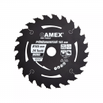 Saeketas CAMEX 165/24T/20mm/1,5mm akuketassaele