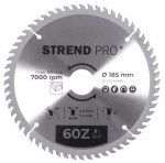 Saeketas Strend Pro TCT 185/60Tx30mm puidule